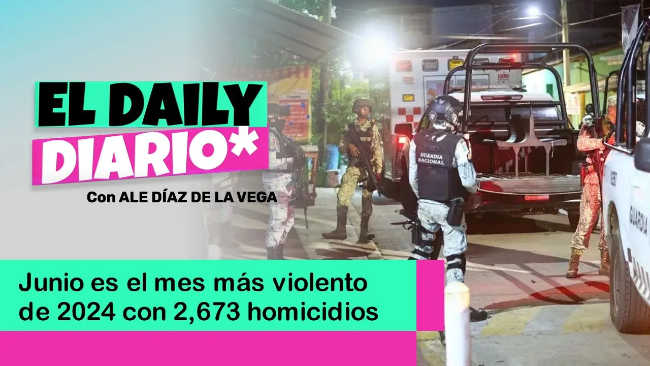 Lee más sobre el artículo Junio es el mes más violento de 2024 con 2,673 homicidios