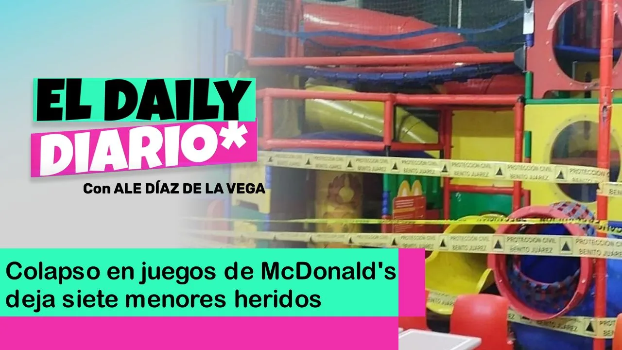 Lee más sobre el artículo Colapso en juegos de McDonald’s deja siete menores heridos