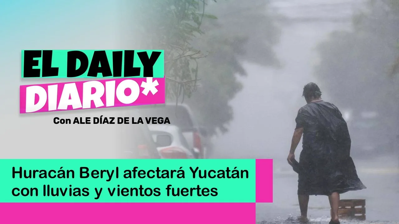Lee más sobre el artículo Huracán Beryl afectará Yucatán con lluvias y vientos fuertes