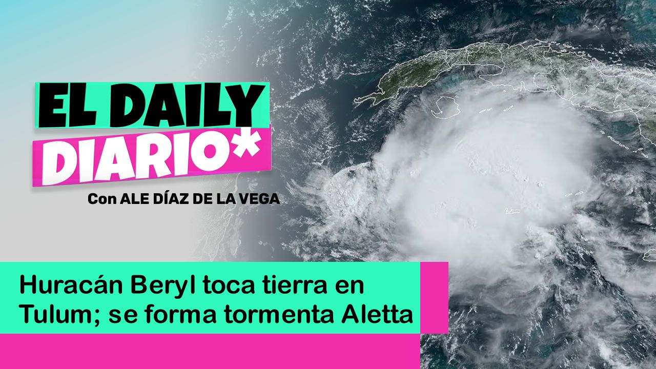 Lee más sobre el artículo Huracán Beryl toca tierra en Tulum; se forma tormenta