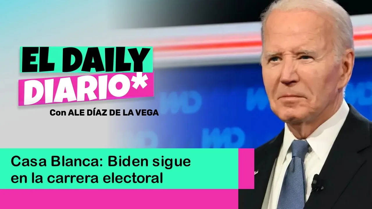 Lee más sobre el artículo Casa Blanca: Biden sigue en la carrera electoral