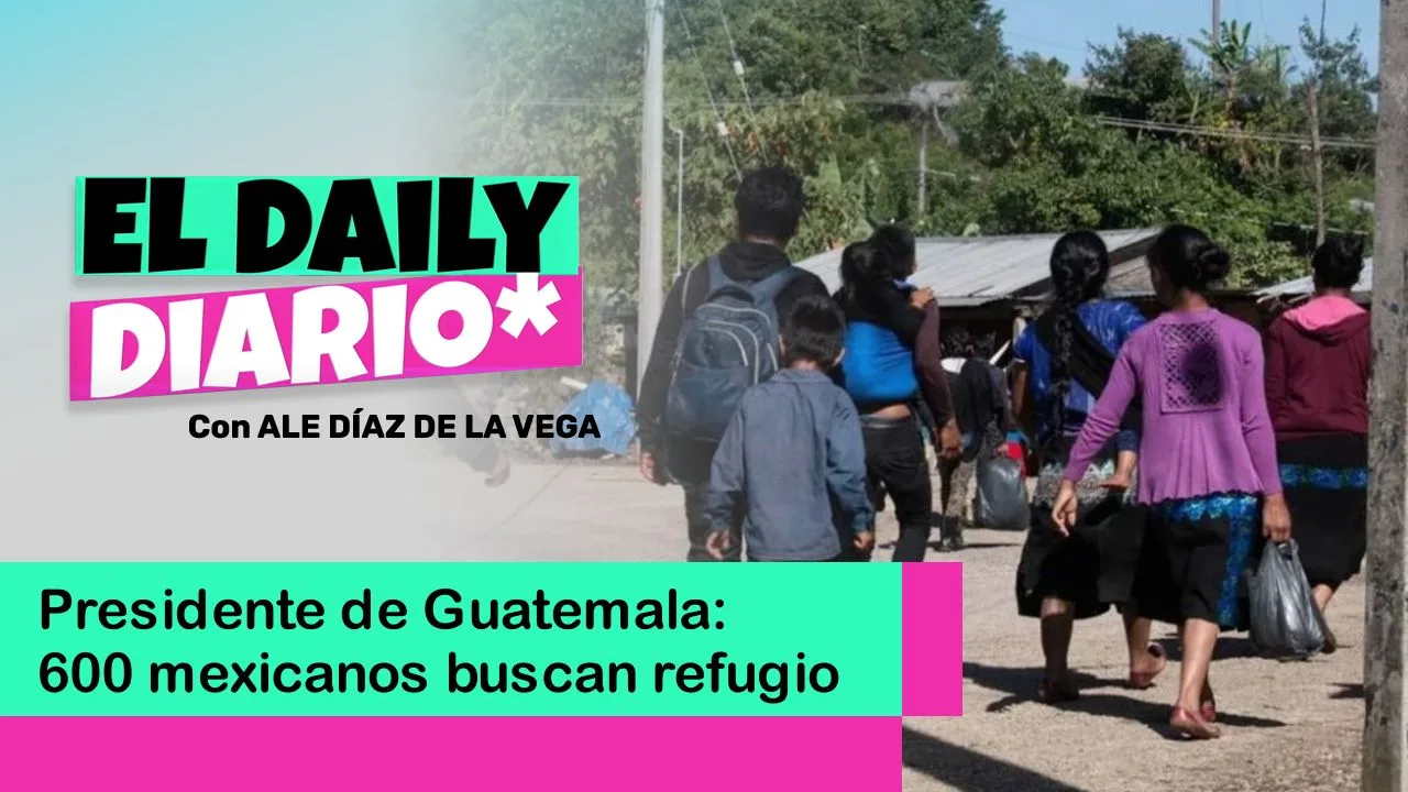 Lee más sobre el artículo Presidente de Guatemala: 600 mexicanos buscan refugio