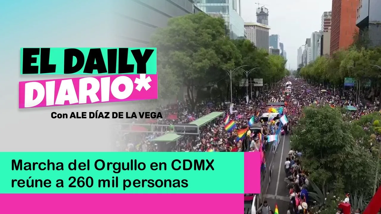 Lee más sobre el artículo Marcha del Orgullo en CDMX reúne a 260 mil personas
