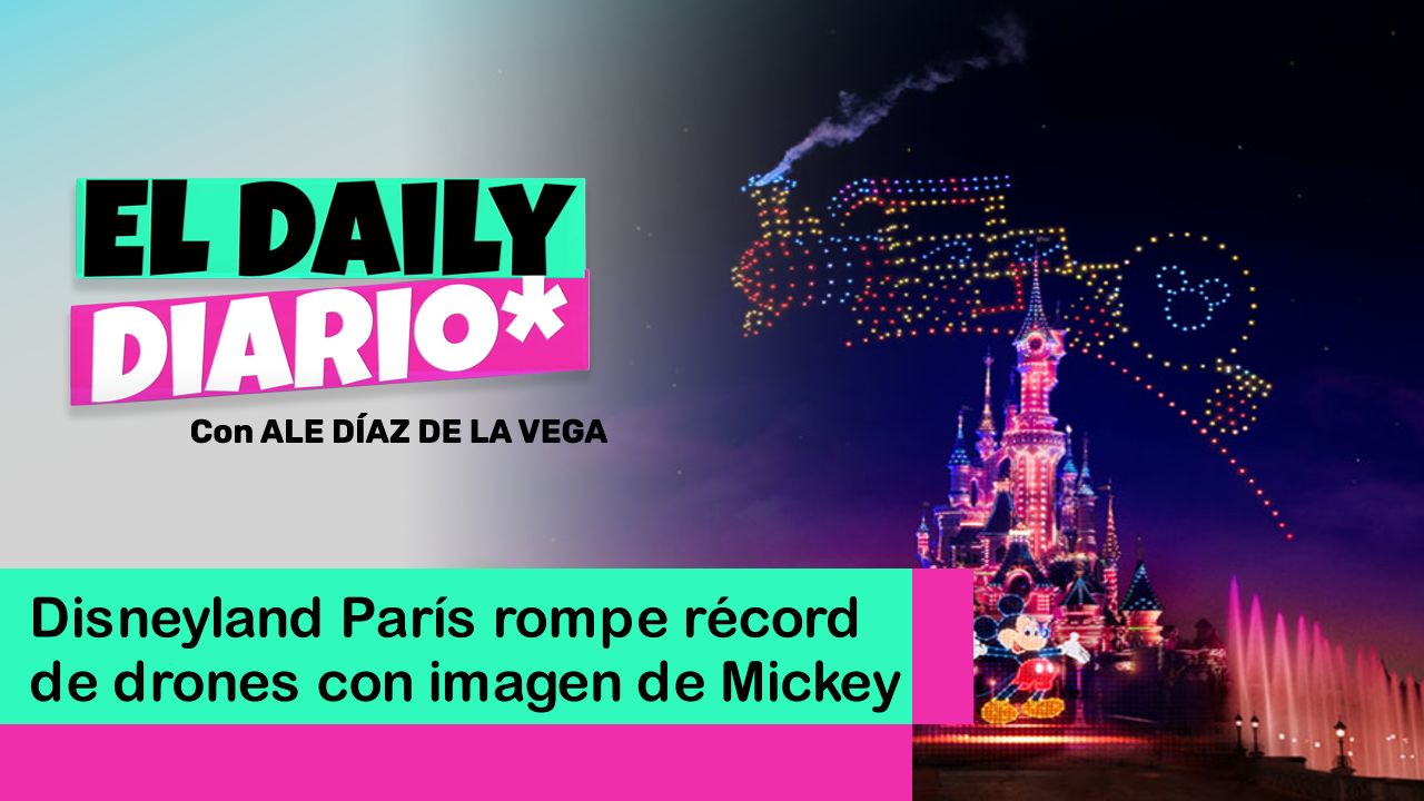 Lee más sobre el artículo Disneyland París rompe récord de drones con imagen de Mickey