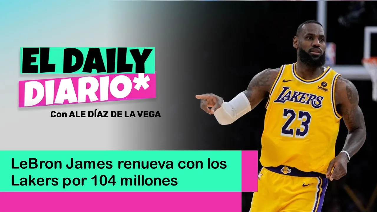 Lee más sobre el artículo LeBron James renueva con los Lakers por 104 millones