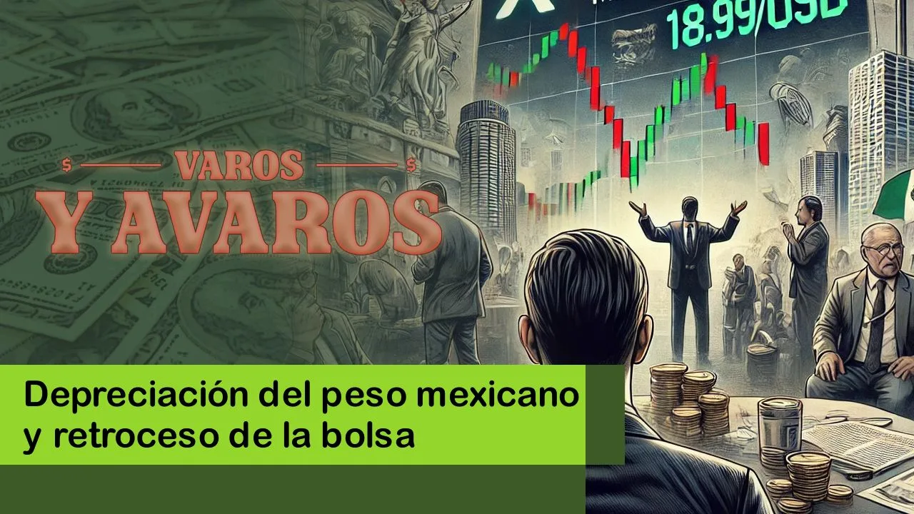 Lee más sobre el artículo Depreciación del peso mexicano y retroceso de la bolsa