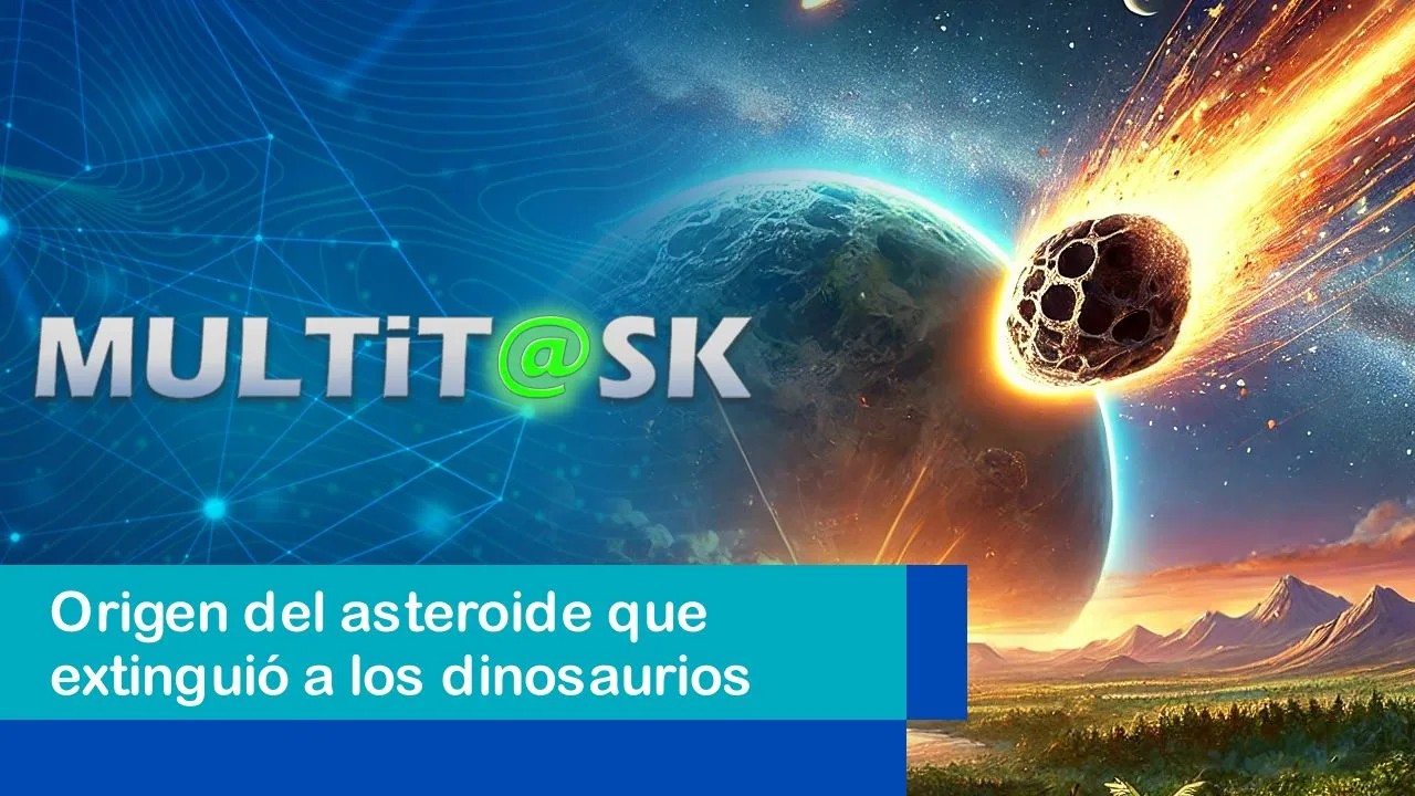 Lee más sobre el artículo Origen del asteroide que extinguió a los dinosaurios
