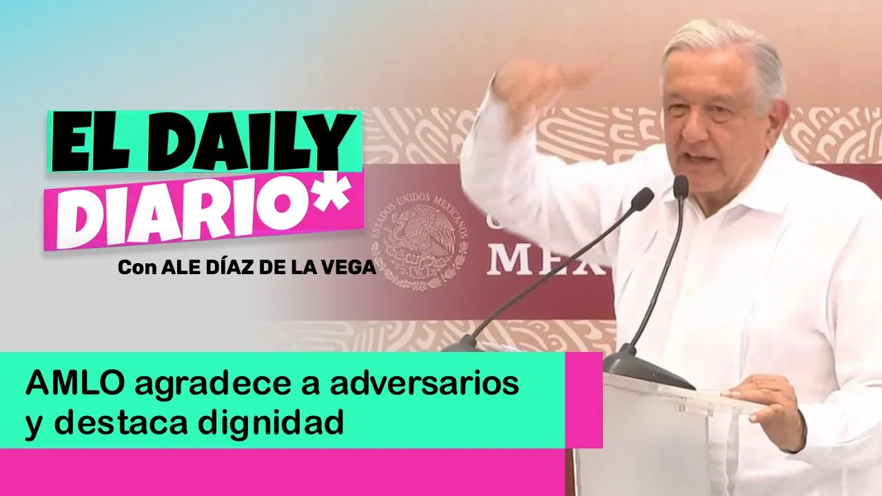 Lee más sobre el artículo AMLO agradece a adversarios y destaca dignidad