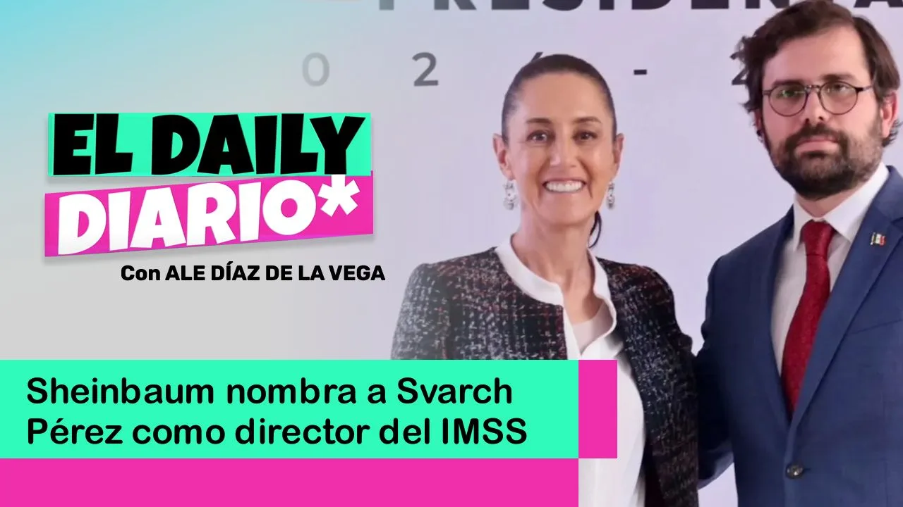 Lee más sobre el artículo Sheinbaum nombra a Svarch Pérez como director del IMSS