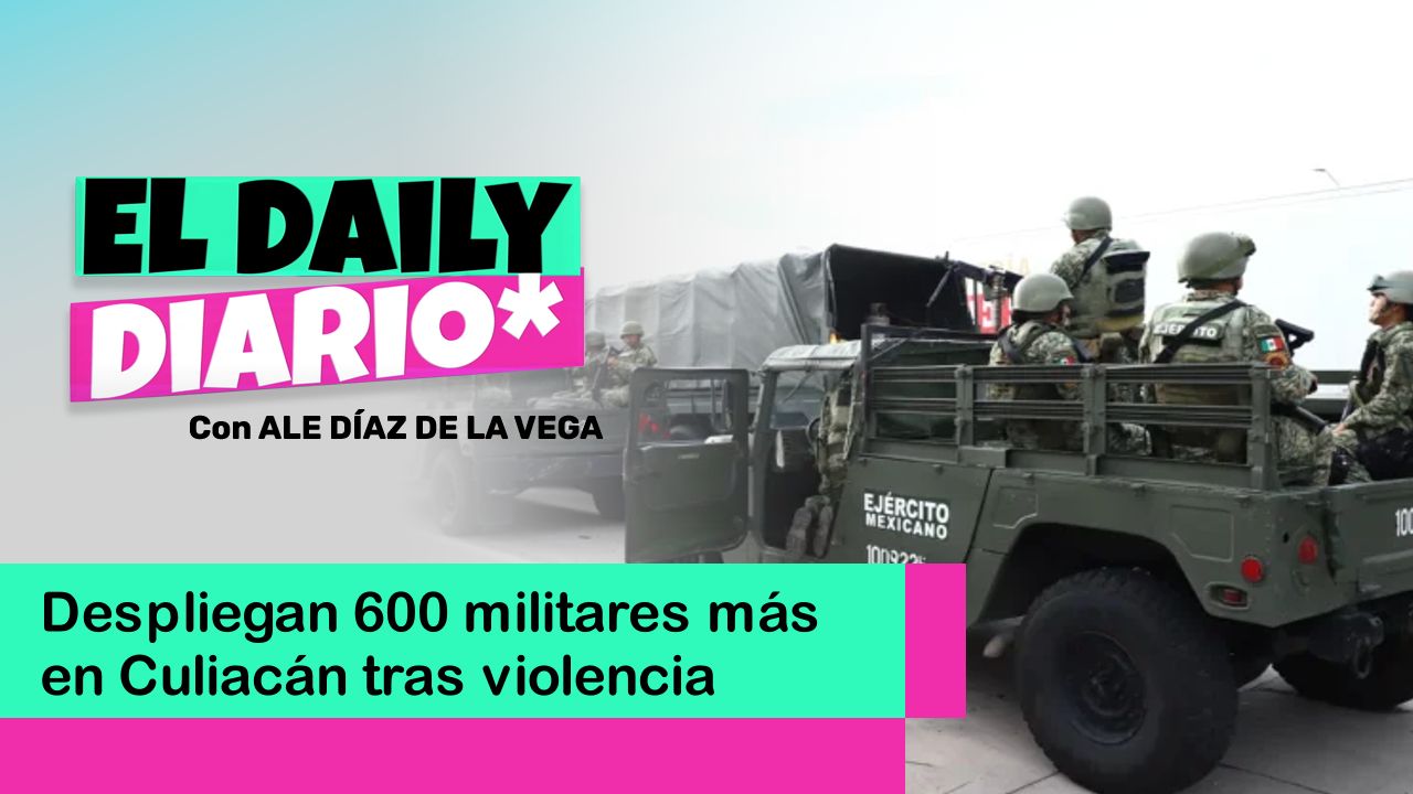 Lee más sobre el artículo Despliegan 600 militares más en Culiacán