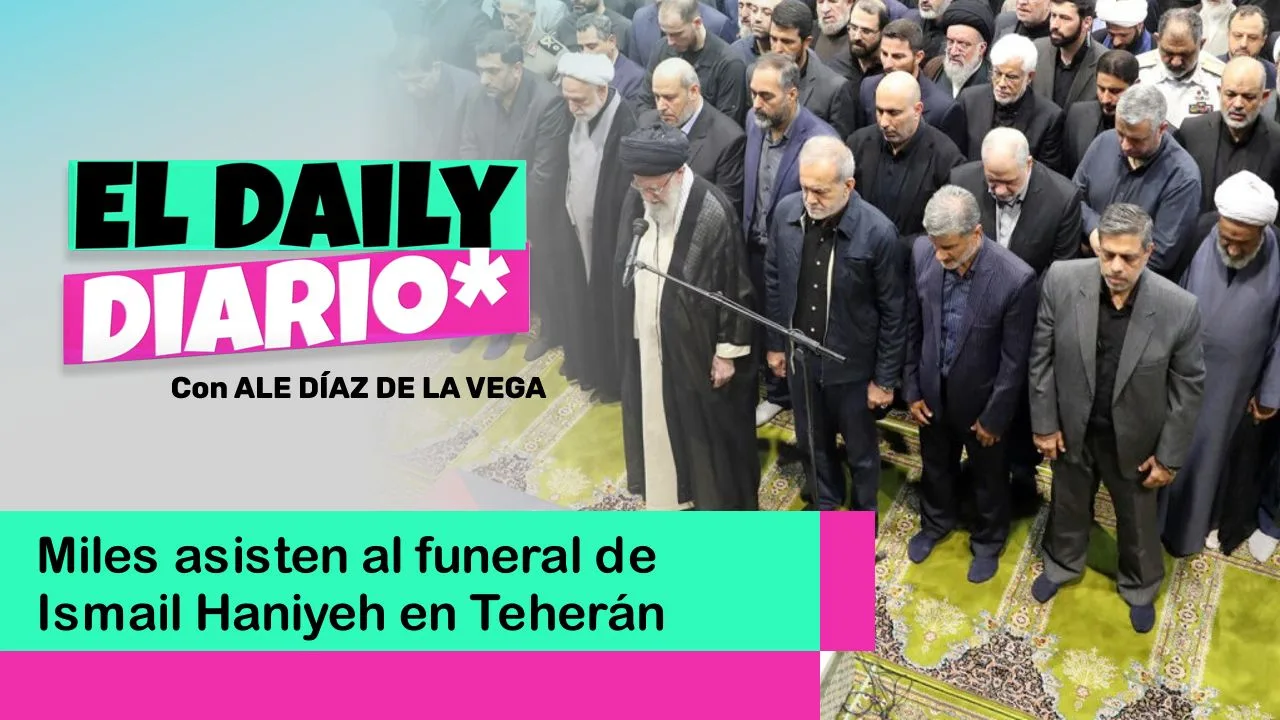Lee más sobre el artículo Miles asisten al funeral de Ismail Haniyeh en Teherán