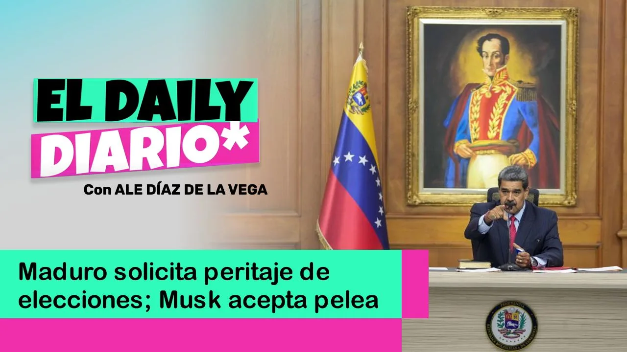 Lee más sobre el artículo Maduro solicita peritaje de elecciones; Musk acepta pelea