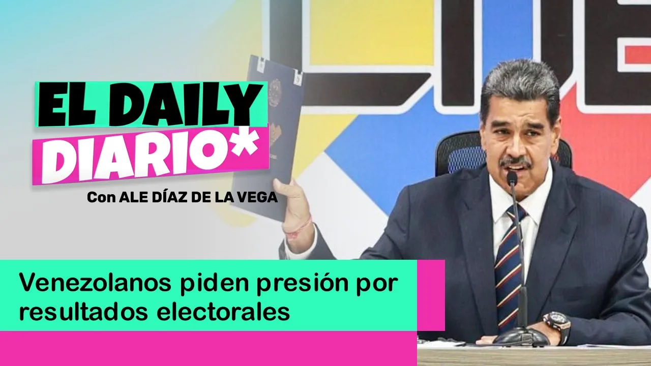 Lee más sobre el artículo Venezolanos piden presión por resultados electorales