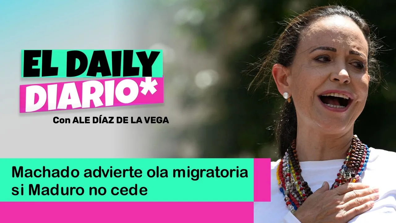 Lee más sobre el artículo Machado advierte ola migratoria si Maduro no cede