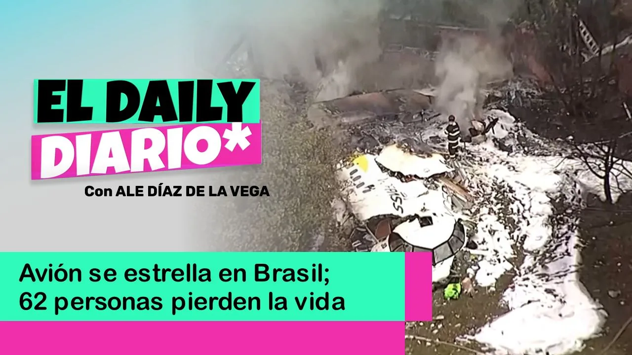 Lee más sobre el artículo Avión se estrella en Brasil; 62 personas pierden la vida