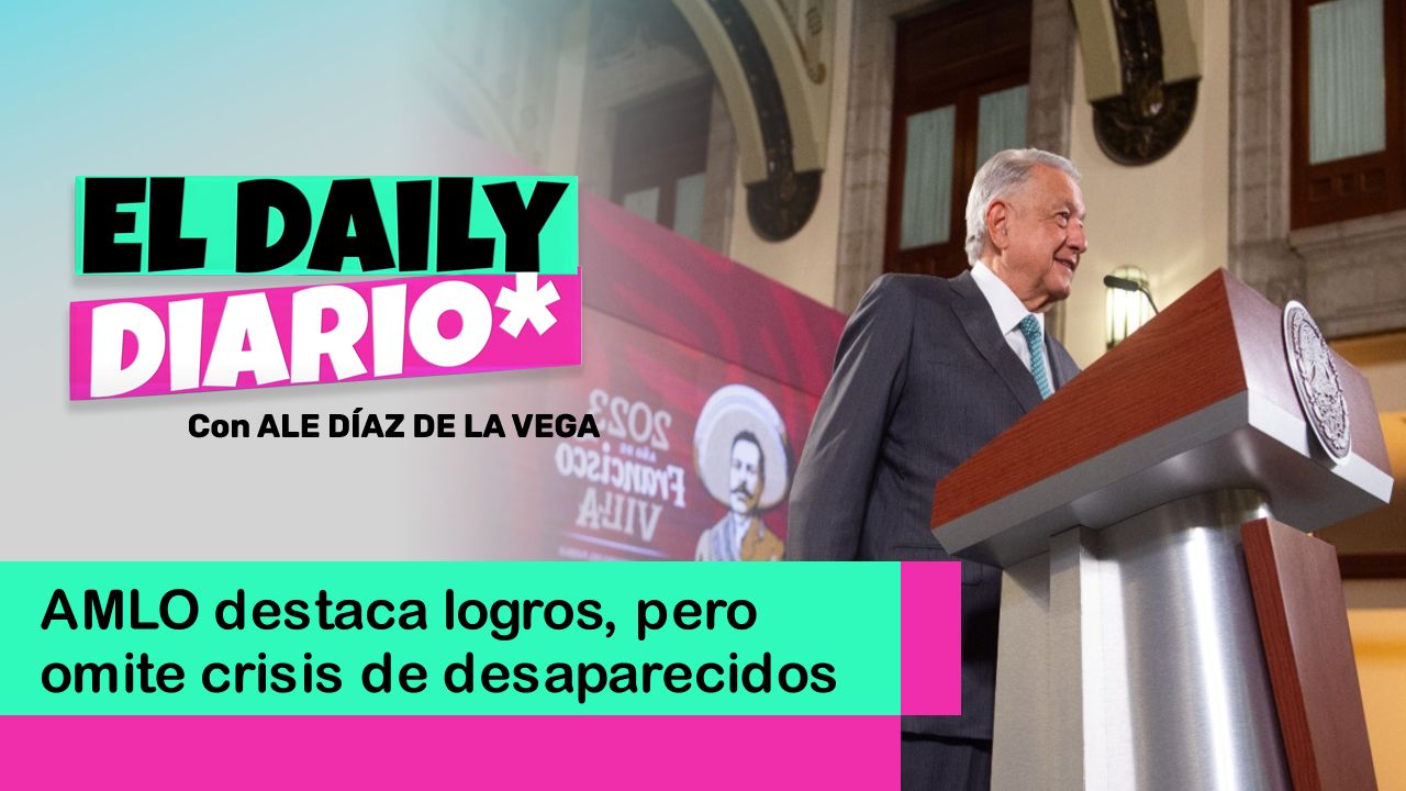 Lee más sobre el artículo AMLO destaca logros, pero omite crisis de desaparecidos