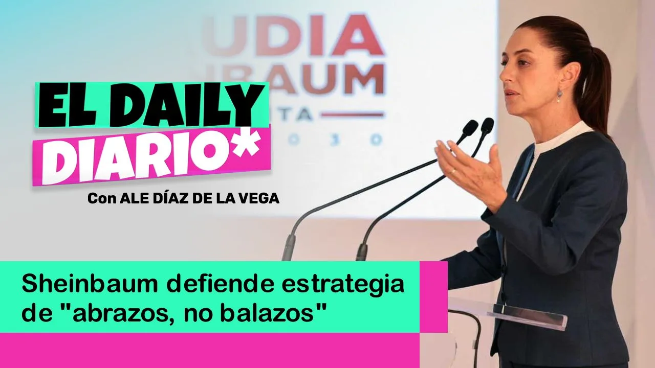 Lee más sobre el artículo Sheinbaum defiende estrategia de “abrazos, no balazos”