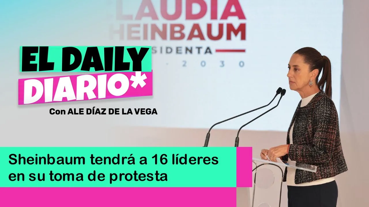 Lee más sobre el artículo Sheinbaum tendrá a 16 líderes en su toma de protesta