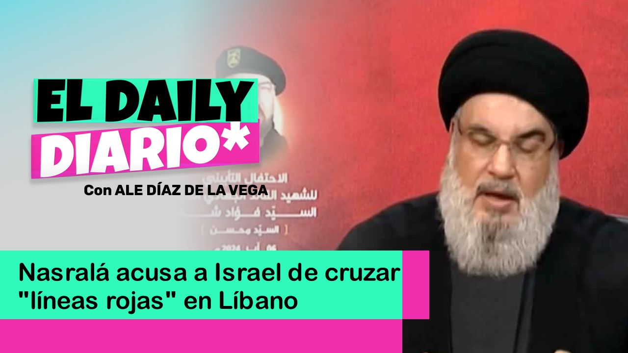 Lee más sobre el artículo Nasralá acusa a Israel de cruzar “líneas rojas” en Líbano