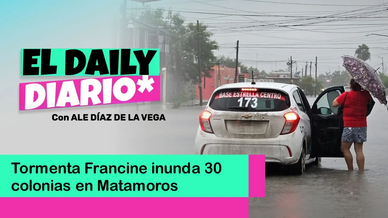 Lee más sobre el artículo Tormenta Francine inunda 30 colonias en Matamoros