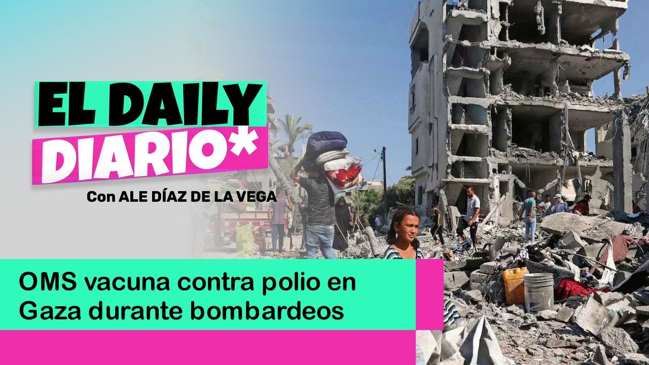 Lee más sobre el artículo OMS vacuna contra polio en Gaza durante bombardeos