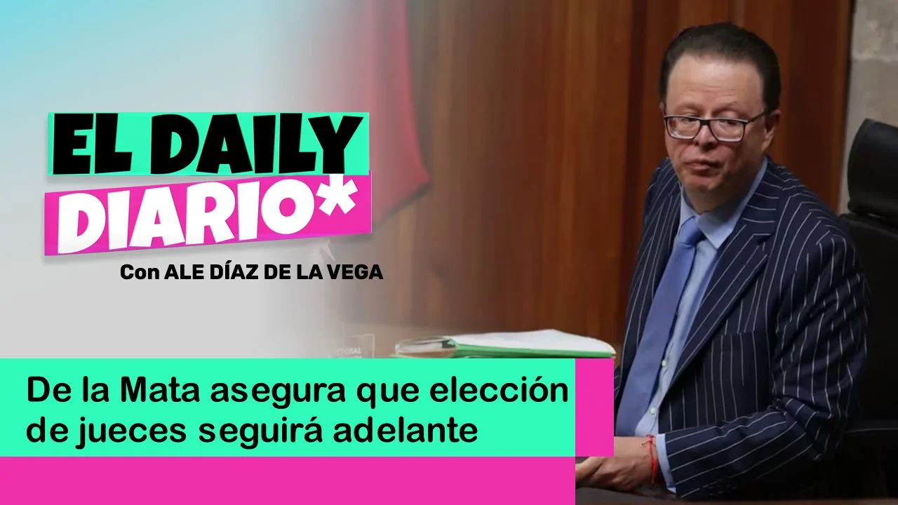 Lee más sobre el artículo De la Mata asegura que elección de jueces seguirá adelante