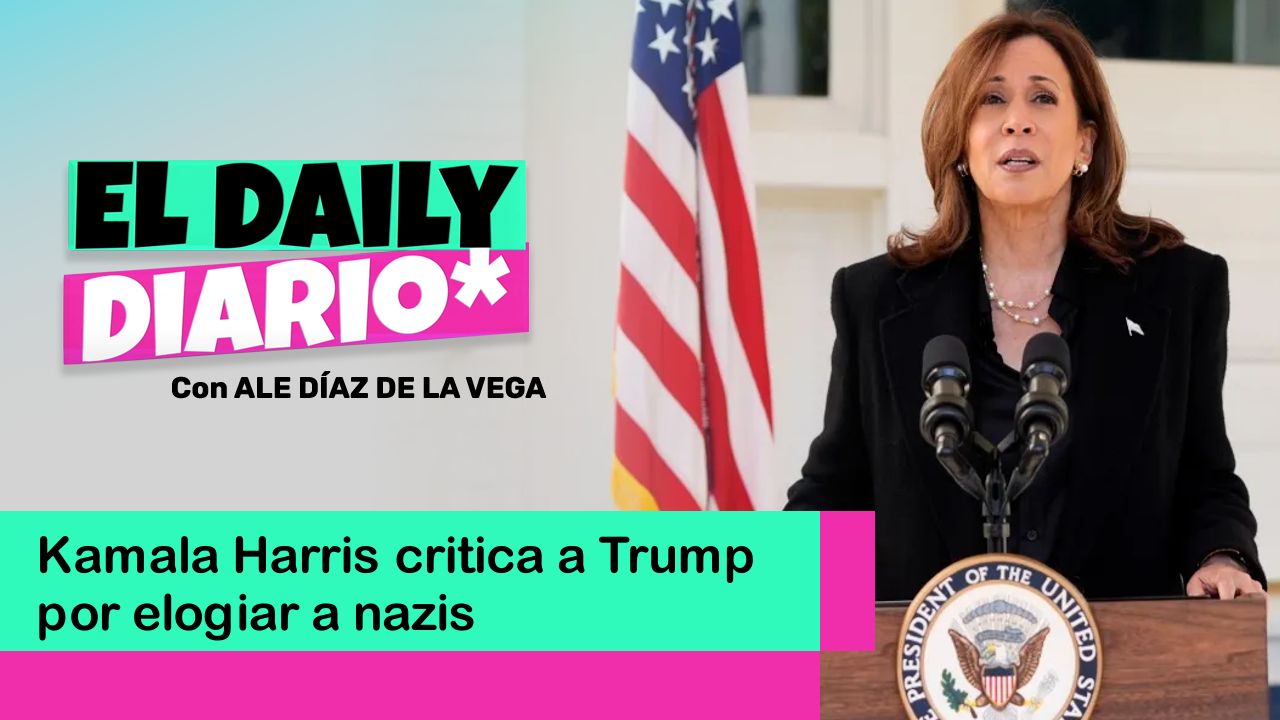 Lee más sobre el artículo Kamala Harris critica a Trump por elogiar a nazis