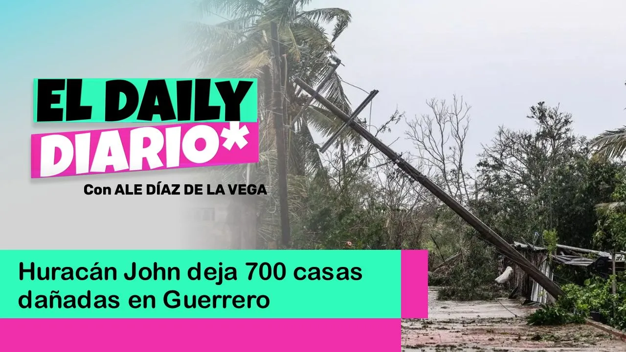 Lee más sobre el artículo Huracán John deja 700 casas dañadas en Guerrero
