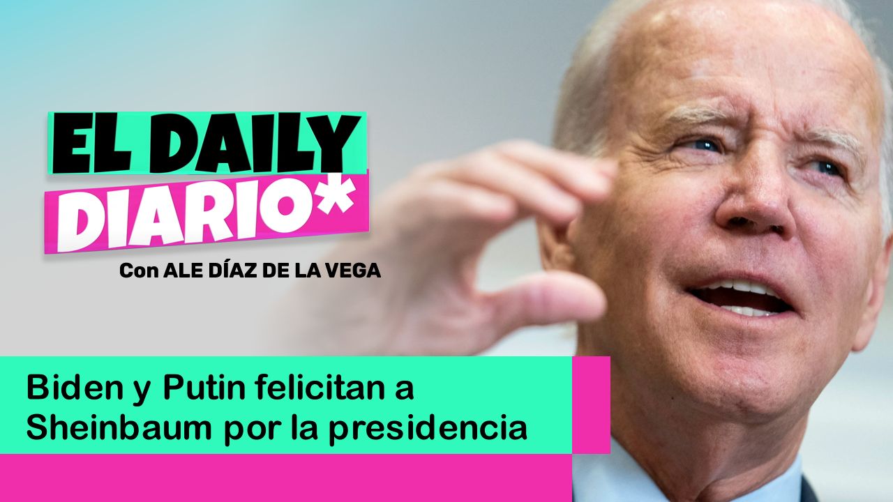 Lee más sobre el artículo Biden y Putin felicitan a Sheinbaum por la presidencia