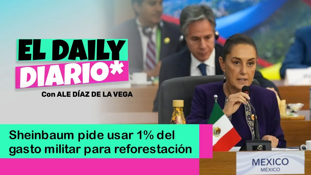 Lee más sobre el artículo Sheinbaum pide usar 1% del gasto militar para reforestación