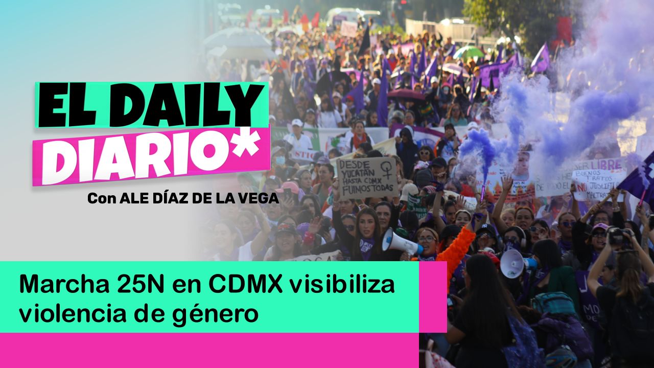 Lee más sobre el artículo Marcha 25N en CDMX visibiliza violencia de género