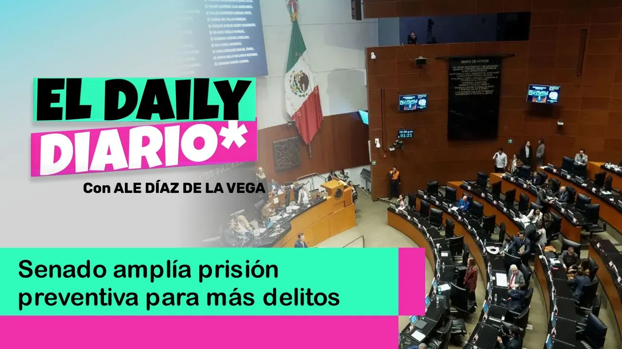 Lee más sobre el artículo Senado amplía prisión preventiva para más delitos