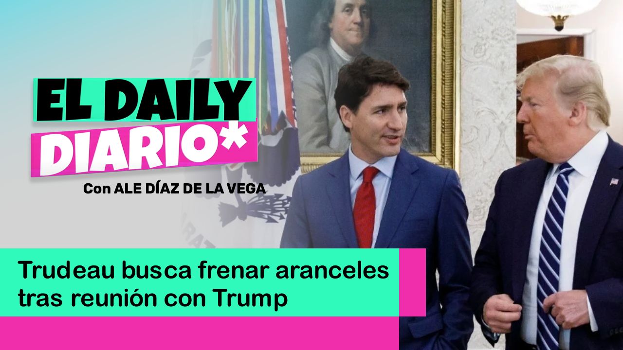 Lee más sobre el artículo Trudeau busca frenar aranceles tras reunión con Trump