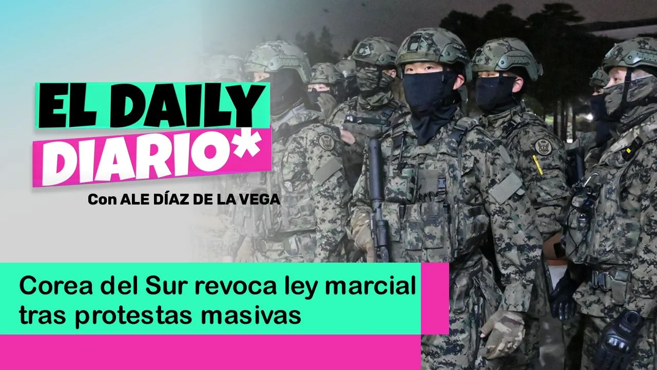 Lee más sobre el artículo Corea del Sur revoca ley marcial tras protestas masivas