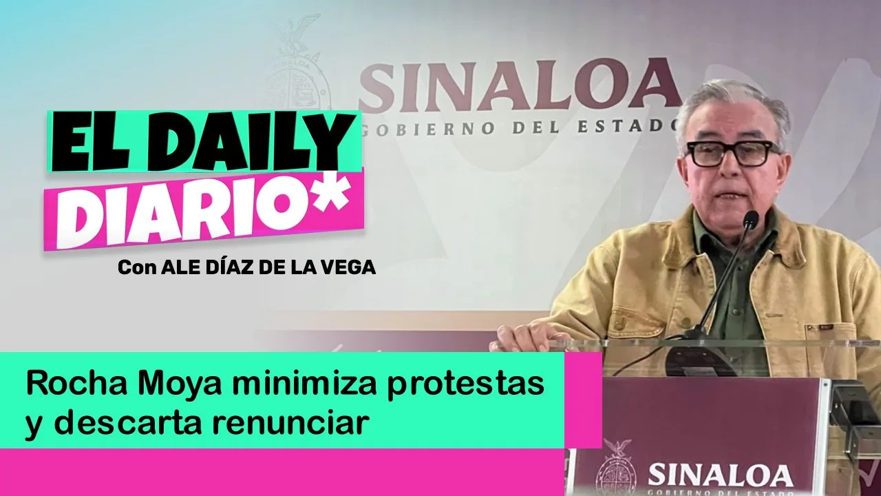 Lee más sobre el artículo Rocha Moya minimiza protestas y descarta renunciar