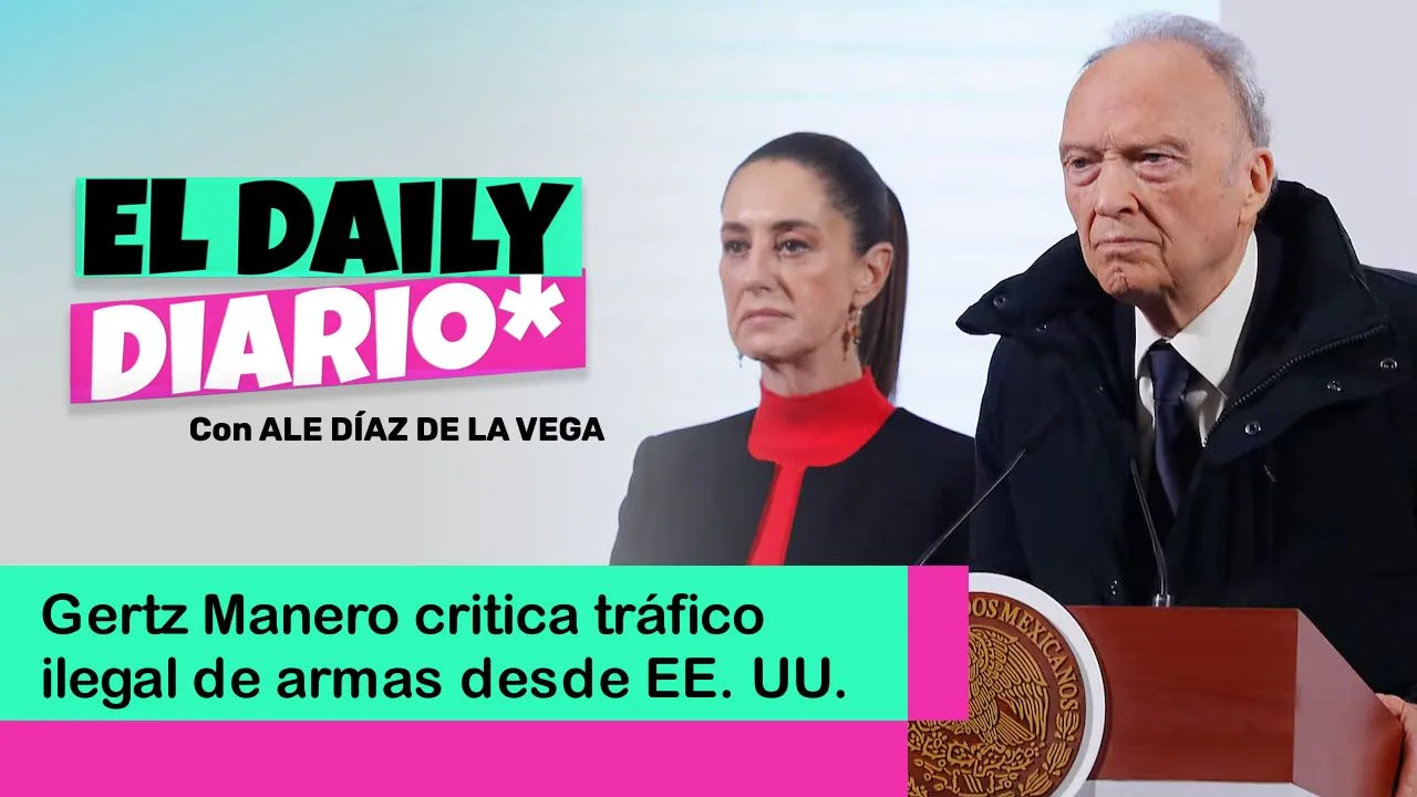 Lee más sobre el artículo Gertz Manero critica tráfico ilegal de armas desde EE. UU.