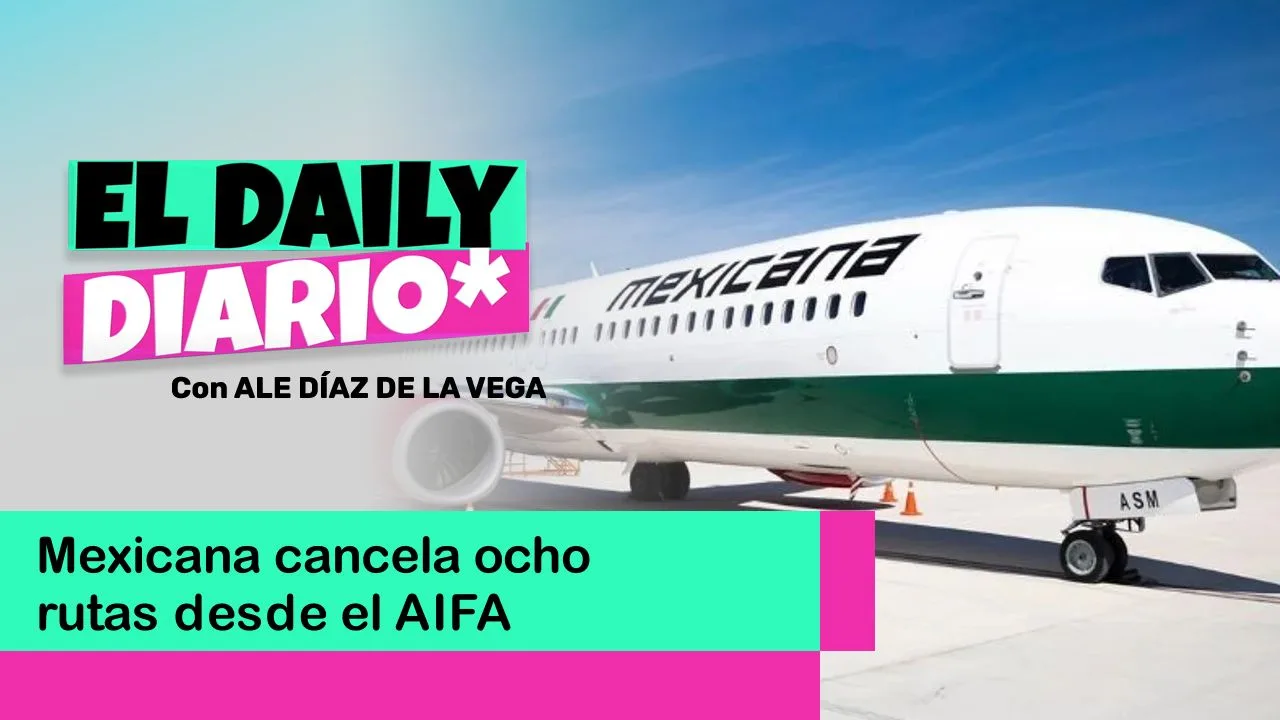 Lee más sobre el artículo Mexicana cancela ocho rutas desde el AIFA