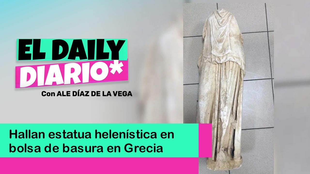 Lee más sobre el artículo Hallan estatua helenística en bolsa de basura en Grecia