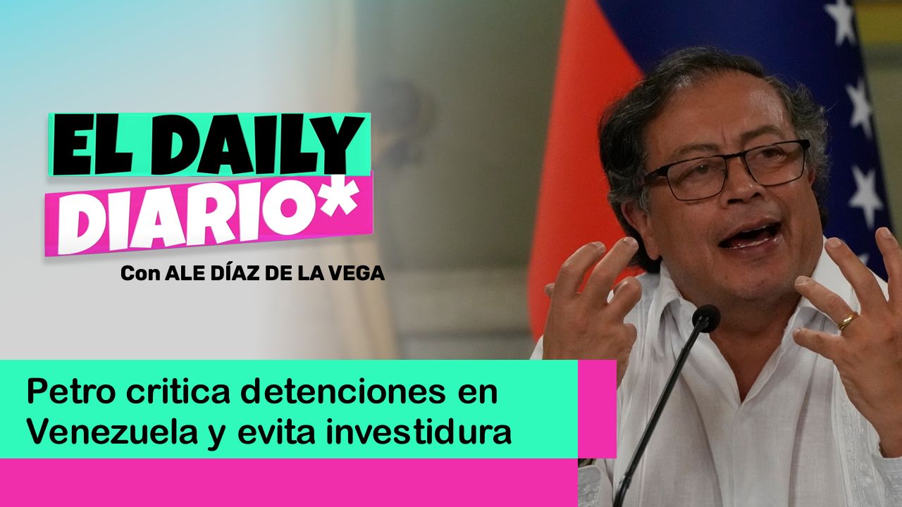 Lee más sobre el artículo Petro critica detenciones en Venezuela y evita investidura