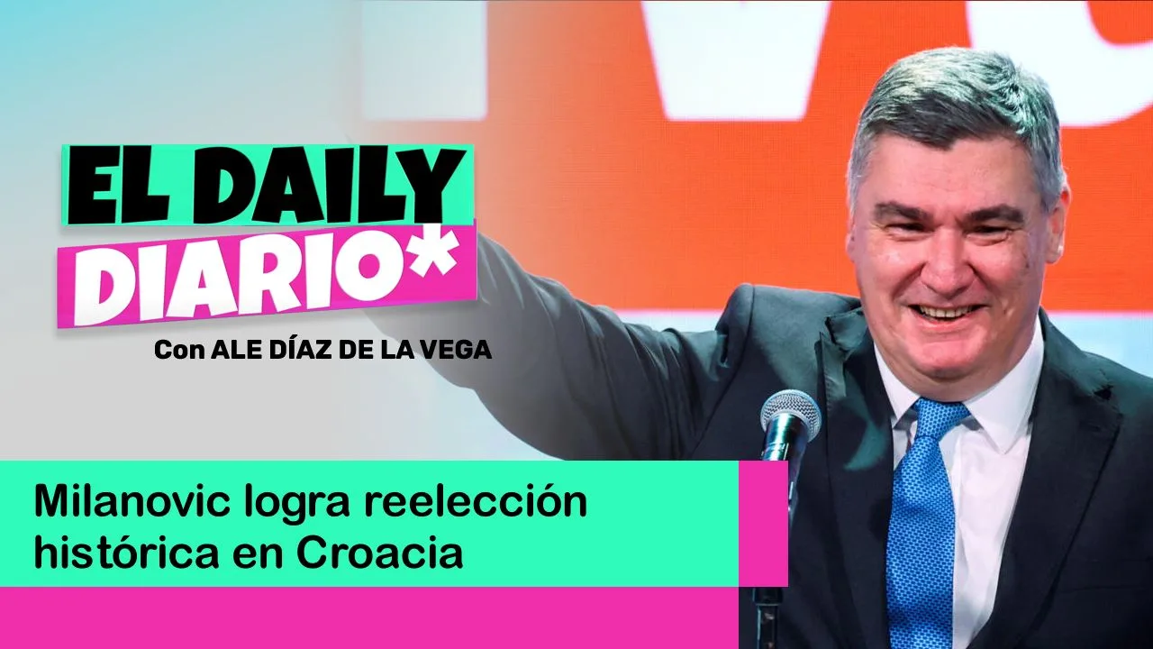 Lee más sobre el artículo Milanovic logra reelección histórica en Croacia