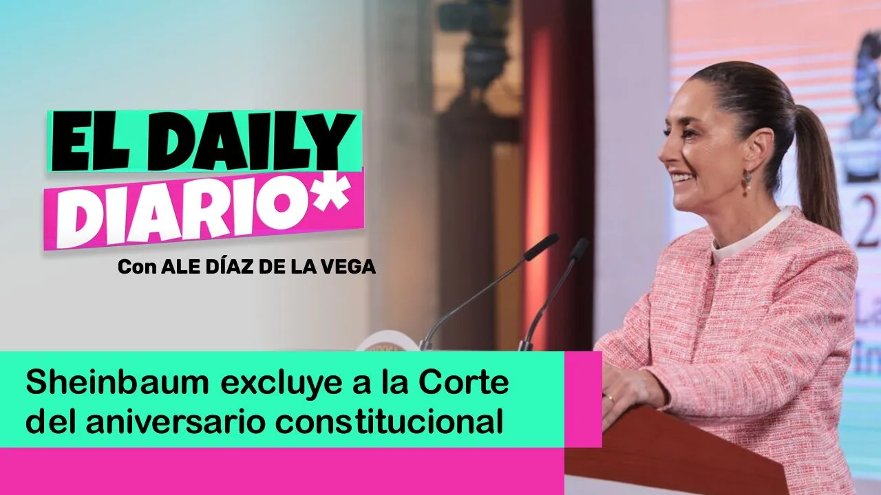 Lee más sobre el artículo Sheinbaum excluye a la Corte del aniversario constitucional