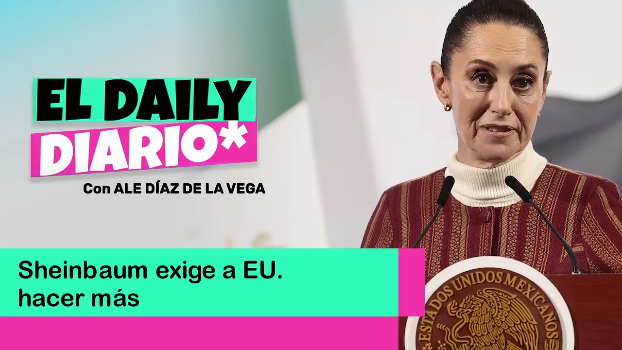 Lee más sobre el artículo Sheinbaum exige a EE.UU. hacer más contra el narcotráfico