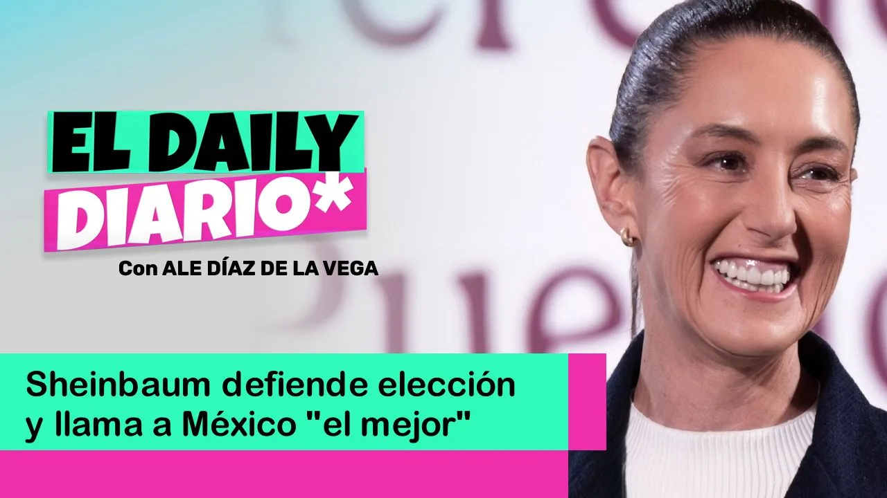Lee más sobre el artículo Sheinbaum defiende elección y llama a México “el mejor”