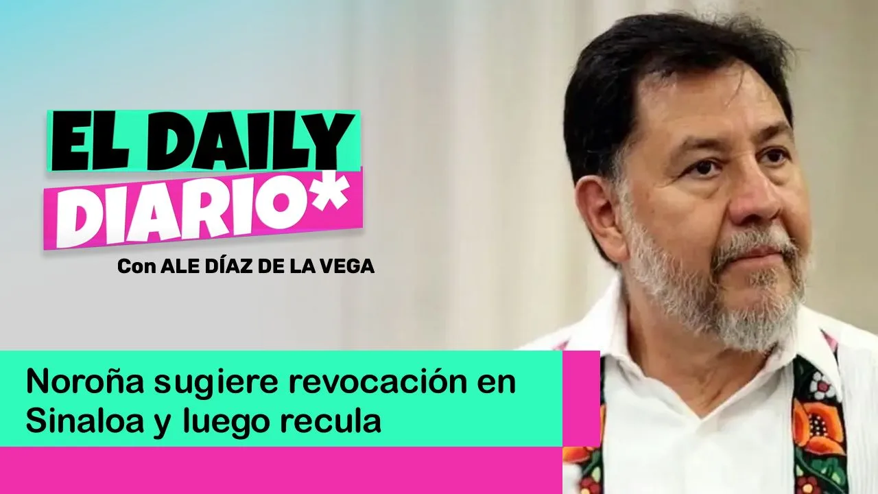 Lee más sobre el artículo Noroña sugiere revocación en Sinaloa y luego recula