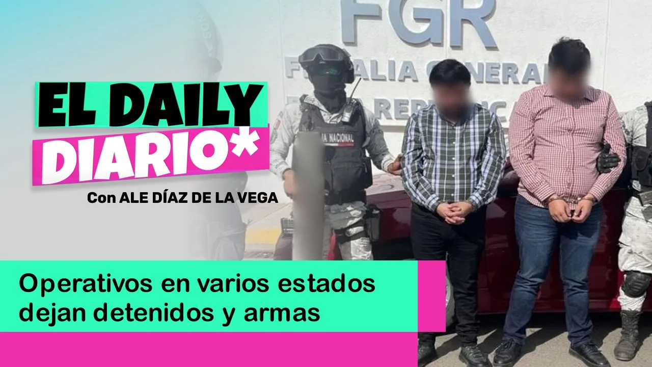 Lee más sobre el artículo Operativos en varios estados dejan detenidos y armas