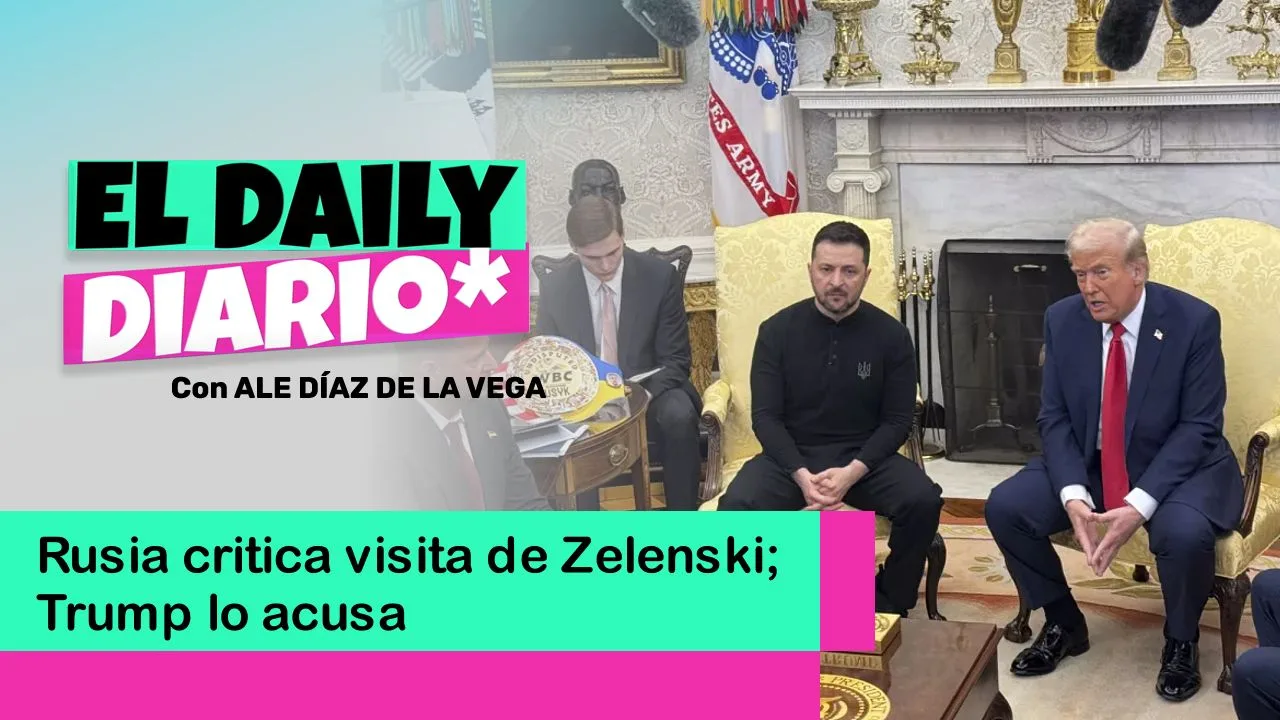 Lee más sobre el artículo Rusia critica visita de Zelenski; Trump lo acusa