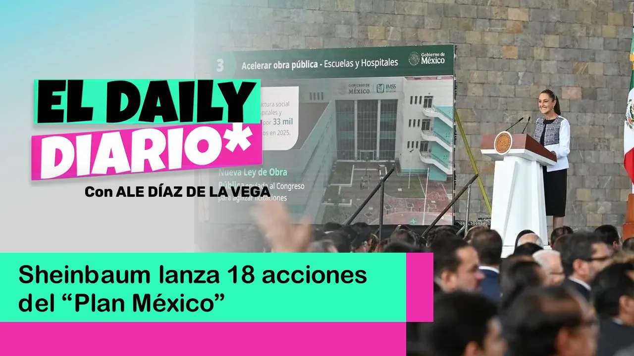 Lee más sobre el artículo Sheinbaum lanza 18 acciones del “Plan México”