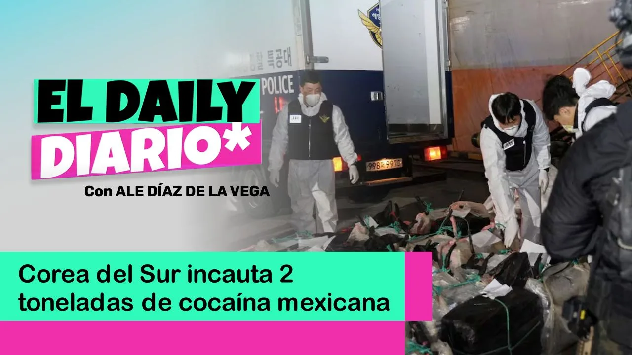 Lee más sobre el artículo Corea del Sur incauta 2 toneladas de cocaína mexicana