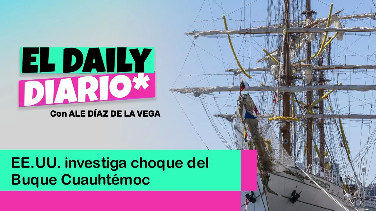 Lee más sobre el artículo EE.UU. investiga choque del Buque Cuauhtémoc