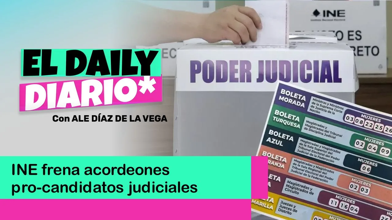 Lee más sobre el artículo INE frena acordeones pro-candidatos judiciales